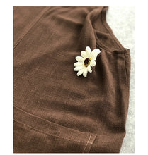Load image into Gallery viewer, Women Casual Linen Jumpsuits Overalls Pants With Pockets Vintage Linen Harem Pants
