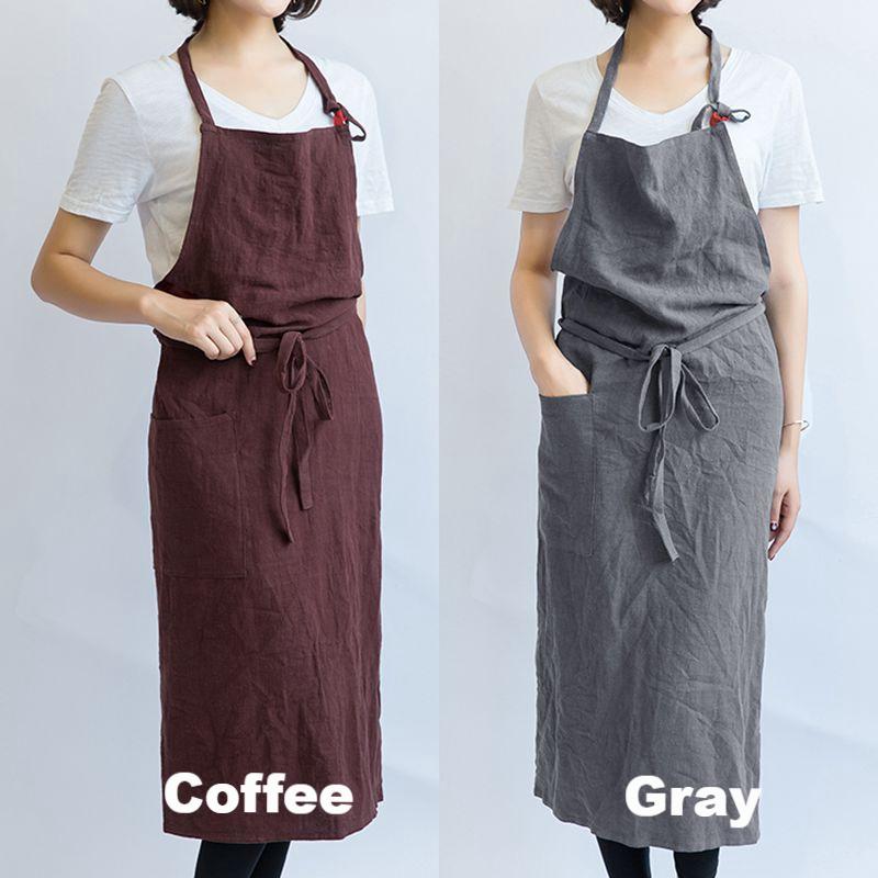 french 00-20s apron【wildfraulein好きな方など】 Linen APRON Gift Chef Works Handmade Apron French Style