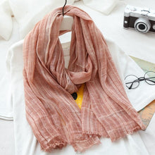 Load image into Gallery viewer, Cotton Linen Scarf Women Fashion Accessories E2701 - FantasyLinen

