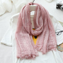 Load image into Gallery viewer, Cotton Linen Scarf Women Fashion Accessories E2701 - FantasyLinen
