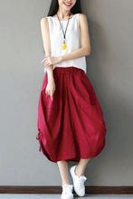 Load image into Gallery viewer, Casual Bloomers Pants Women Clothes P8904 - FantasyLinen
