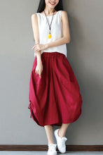 Load image into Gallery viewer, Casual Bloomers Pants Women Clothes P8904 - FantasyLinen