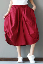 Load image into Gallery viewer, Casual Bloomers Pants Women Clothes P8904 - FantasyLinen
