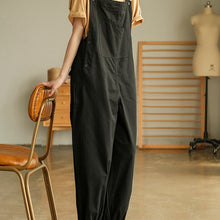 Load image into Gallery viewer, Cotton Overalls Women, Outdoor Workwear Overalls, Overalls Pants With Pockets