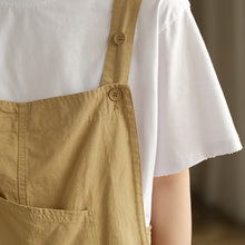 Load image into Gallery viewer, Cotton Overalls Women, Outdoor Workwear Overalls, Overalls Pants With Pockets