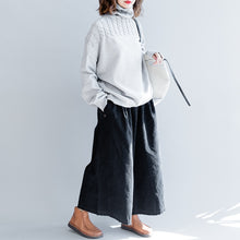 Load image into Gallery viewer, Vintage Corduroy Wide Leg Pants Women Casual Trousers K2492
