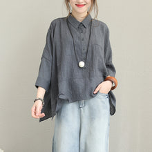 Load image into Gallery viewer, Loose Casual Cotton Shirt Women Blouse For Autumn Q1357