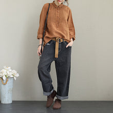Load image into Gallery viewer, Women Casual Cotton Linen Shirt Fashion Tops For Fall Q1627
