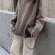 Load image into Gallery viewer, Sweater for Women, Turtleneck Sweater, Causal Pullover Sweater
