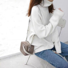 Load image into Gallery viewer, Sweater for Women, Turtleneck Sweater, Causal Pullover Sweater
